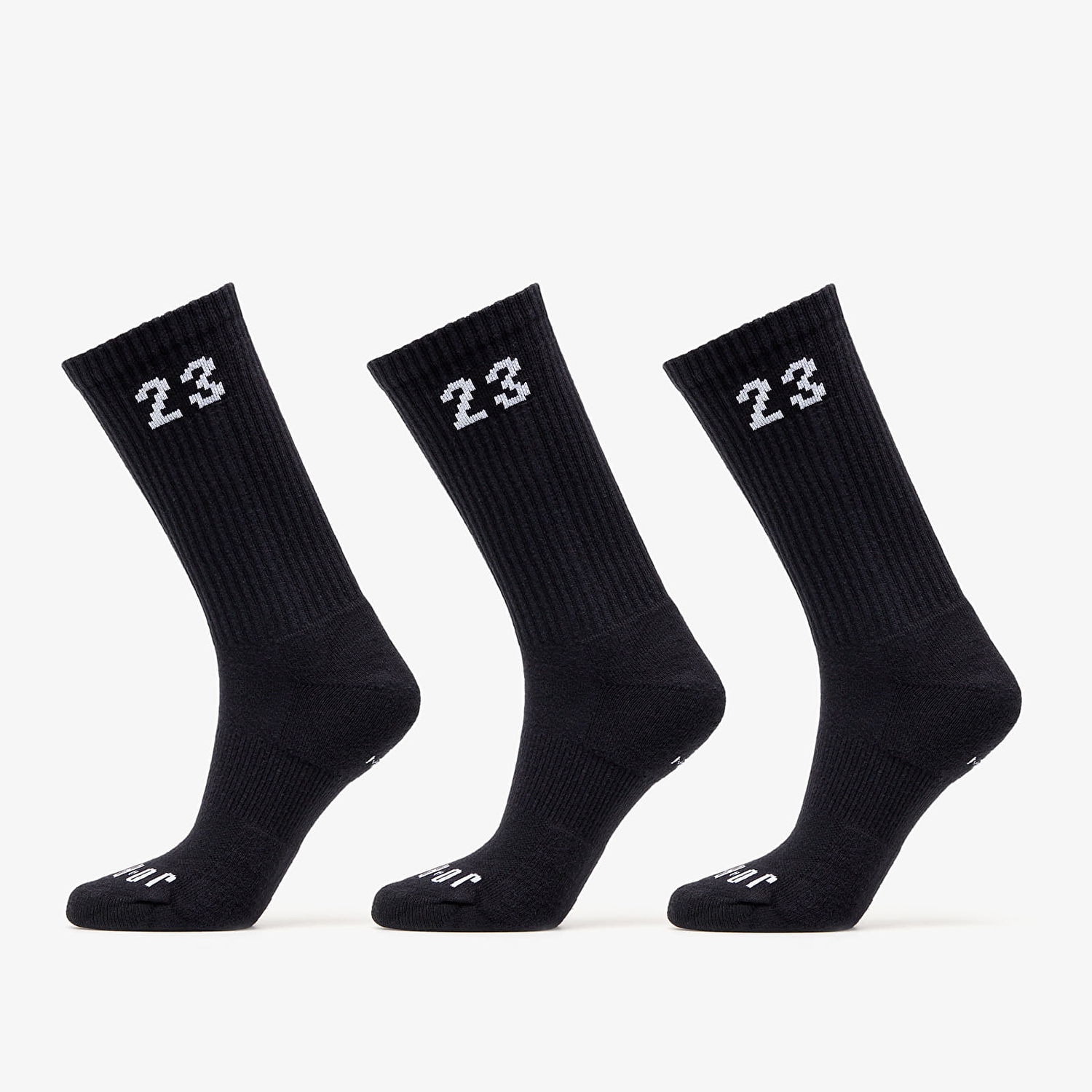 Ponožky Nike Essentials Crew Socks 3-Pack Čierna | DA5718-010, 0