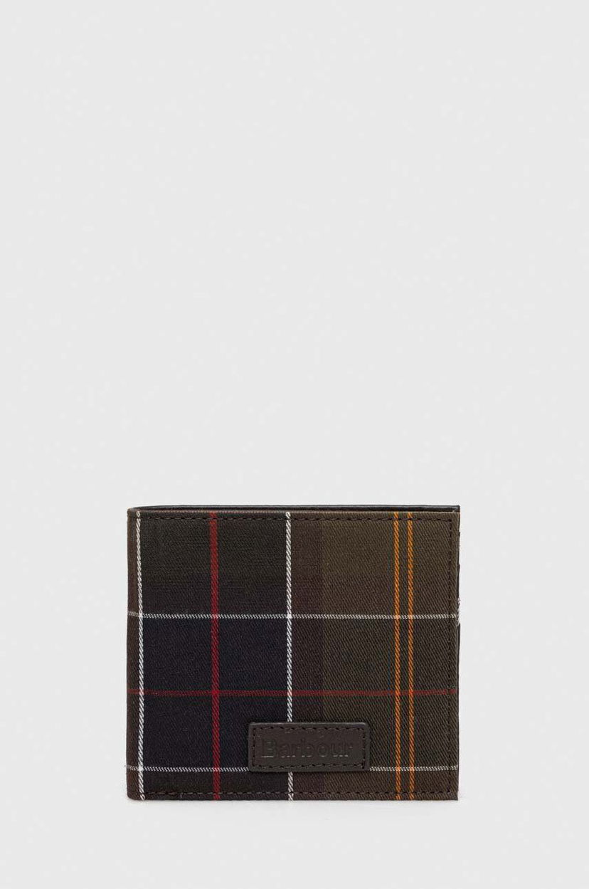 Peňaženka Barbour Tartan Wallet Čierna | MLG0046