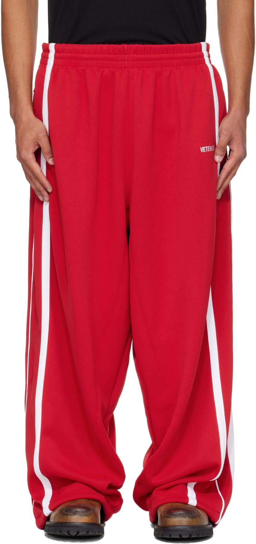 Tepláky VETEMENTS VETEMENTS Gym Pants Červená | UH76GP300R
