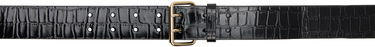 Opasok Anine Bing Anine Bing Mila Croc-Effect Leather Belt Čierna | A-12-10817-BLK1, 0