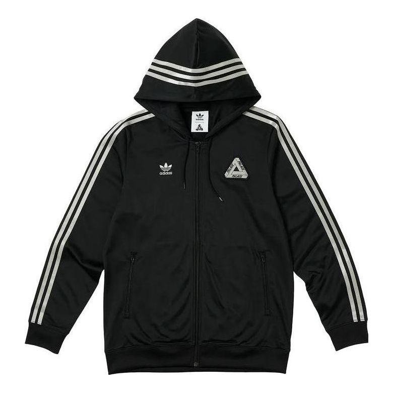 Mikina adidas Originals Palace Originals Firebird Track Hoodie Čierna | IJ9803, 0