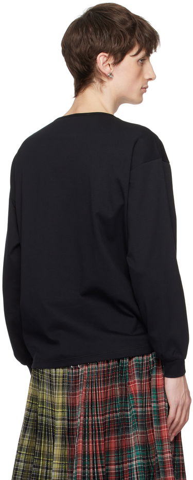 Tričko Chopova Lowena Flame Print Long Sleeve T-Shirt Čierna | 2233, 2