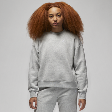 Mikina Jordan Brooklyn Fleece s kulatým Šedá | FN4491-063, 0