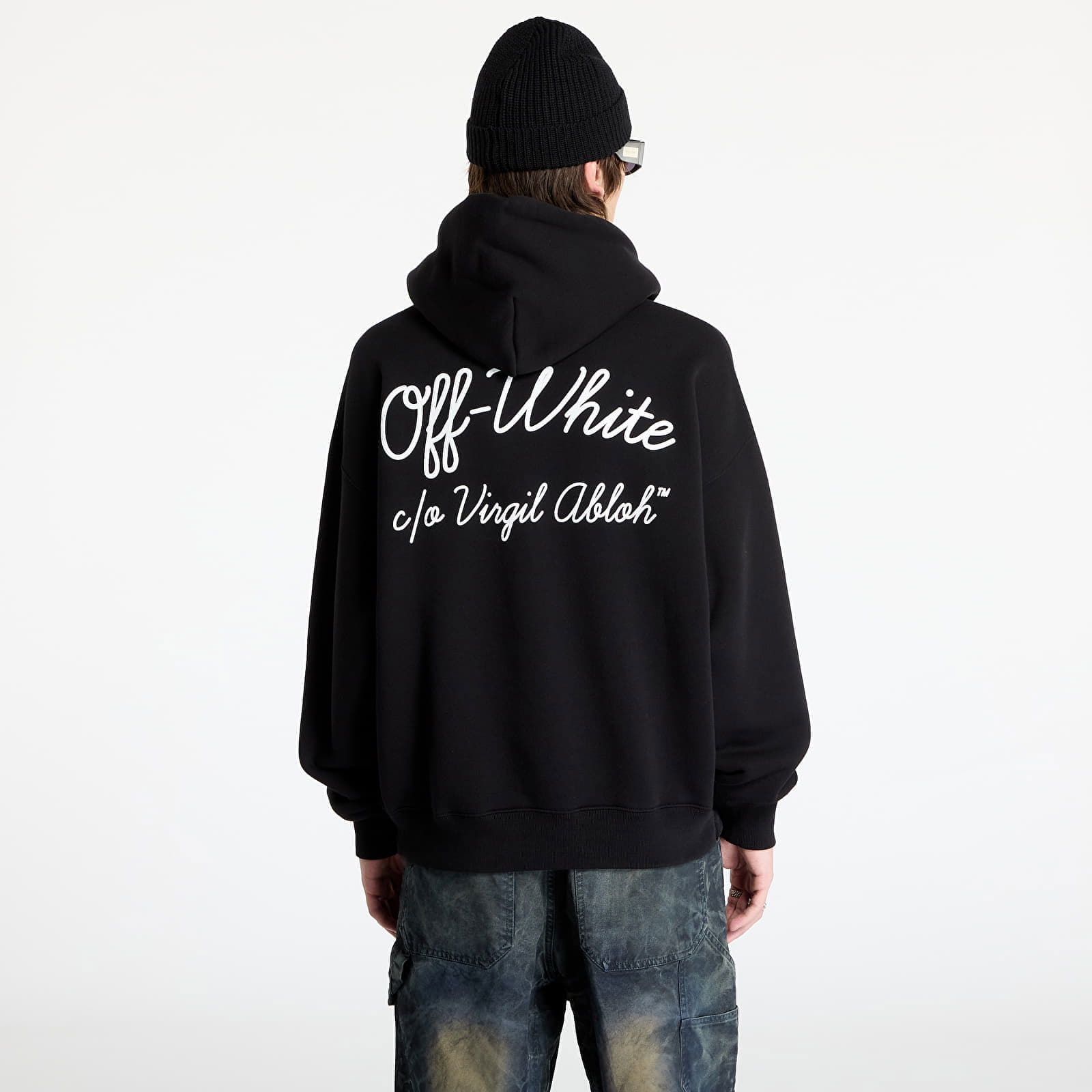 Script Skate Black Hoodie