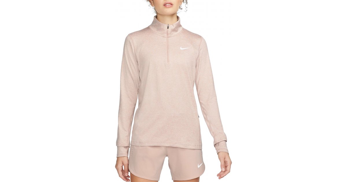 Mikina Nike Lightweight Quarter-Zip Running Top Ružová | cu3220-601, 1