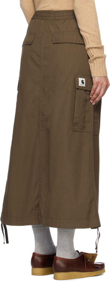 Sukňa Carhartt WIP Cargo Skirt Long Hnedá | I033823.2Y02, 3