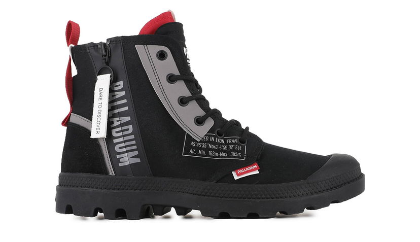 Tenisky a topánky Palladium Pampa HI Dare Zip Čierna | 79515-010-M