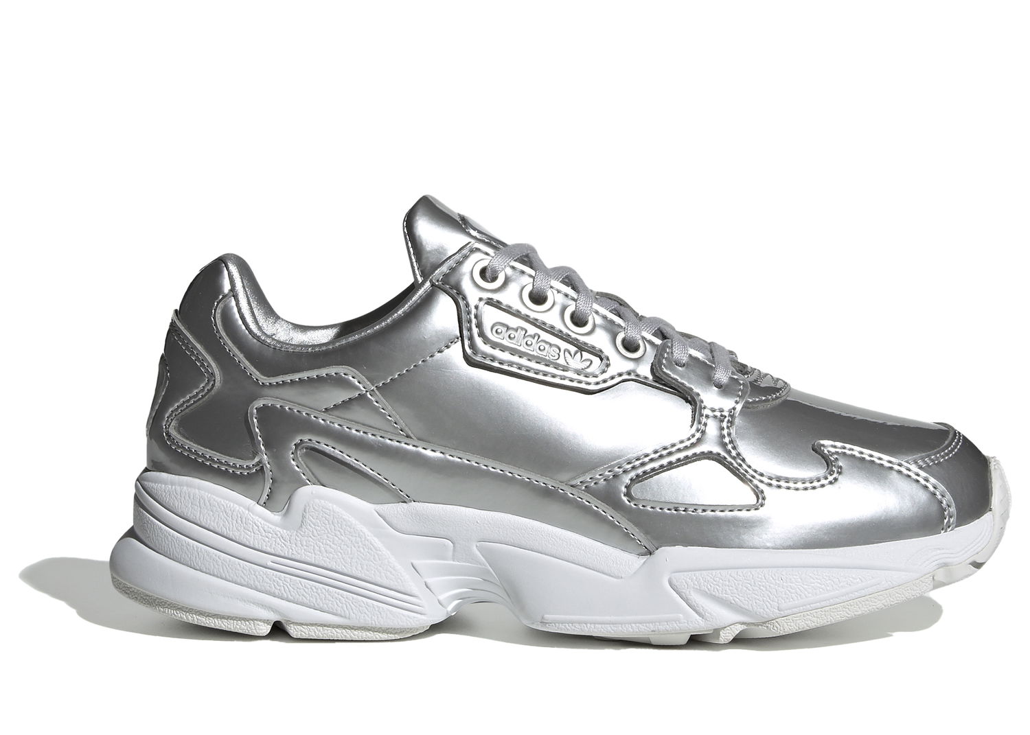 Tenisky a topánky adidas Originals Falcon Silver Metallic W Metalická | FV4317, 0