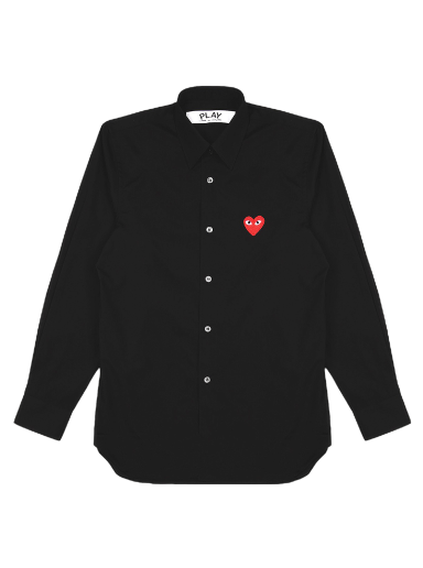 Košeľa Comme des Garçons Play Woven Shirt Čierna | AZ B002 051 1