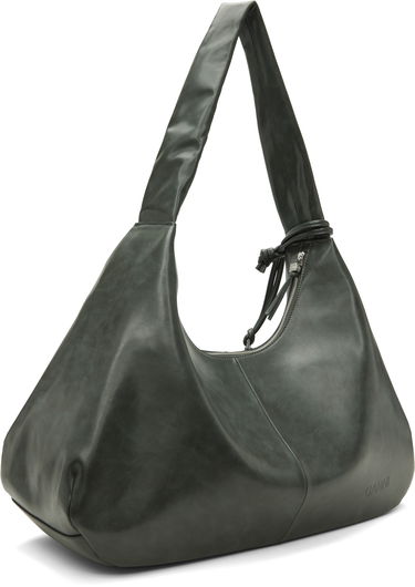 Kabelka GANNI XXL Hobo Bag with Detachable Mirror Tag Zelené | A6802, 2