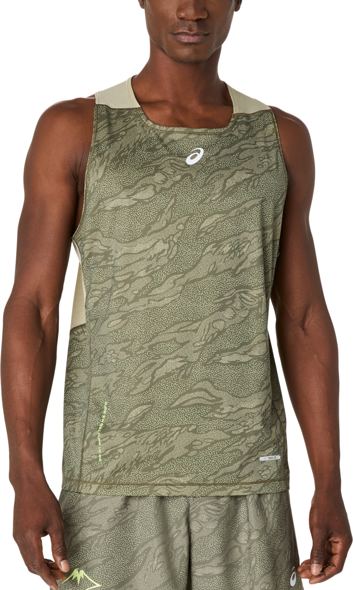 Tielko Asics FUJITRAIL Men's Running Singlet Zelené | 2011d388-300, 0