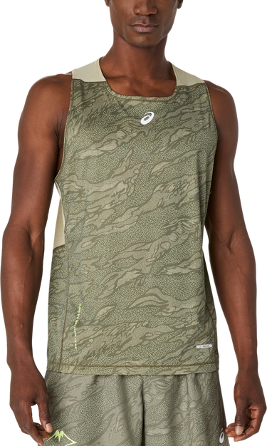 Tielko Asics FUJITRAIL Men's Running Singlet Zelené | 2011d388-300, 0