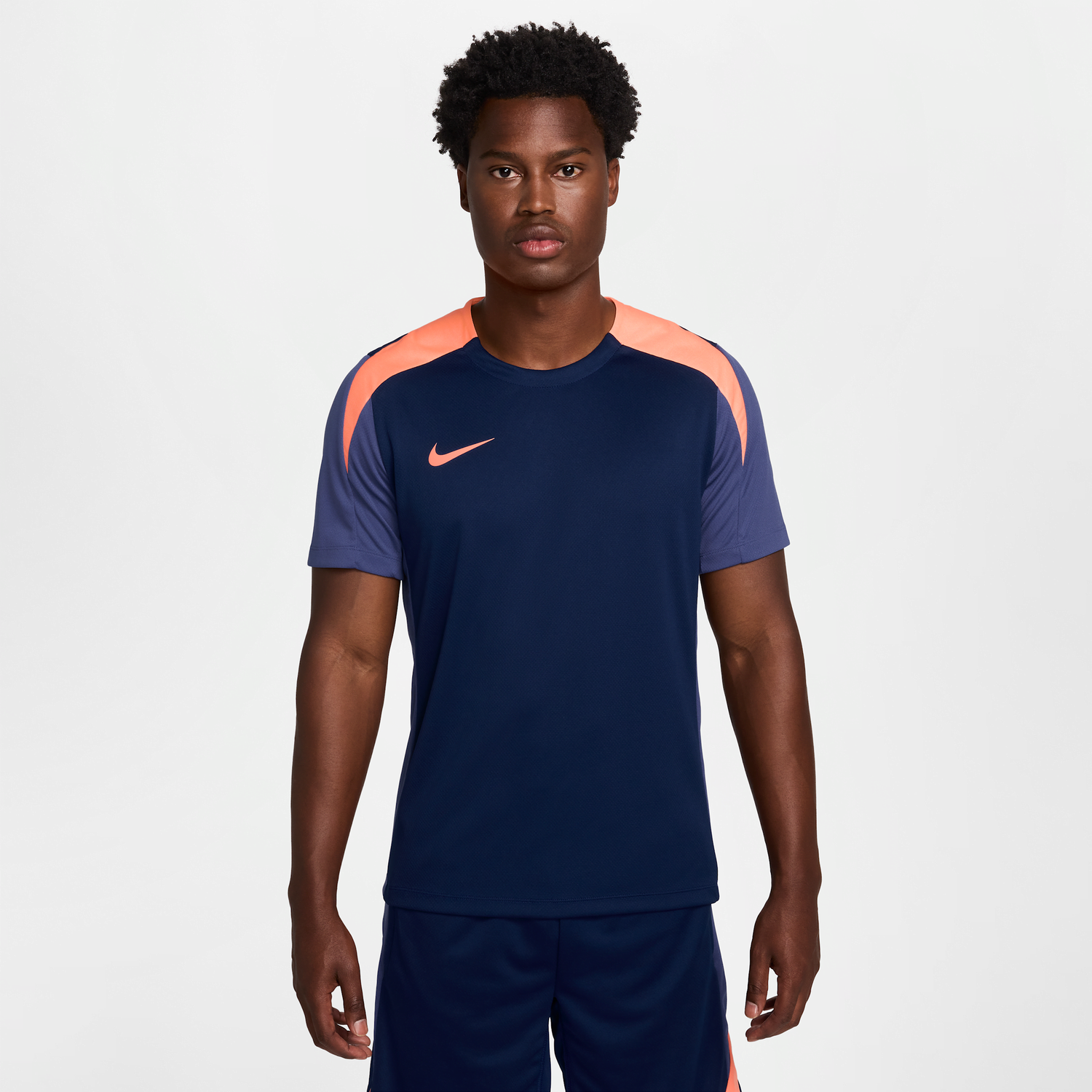 Tričko Nike Nike Strike Dri-FIT Short Sleeve Football T-Shirt Navy | FN2399-493, 1