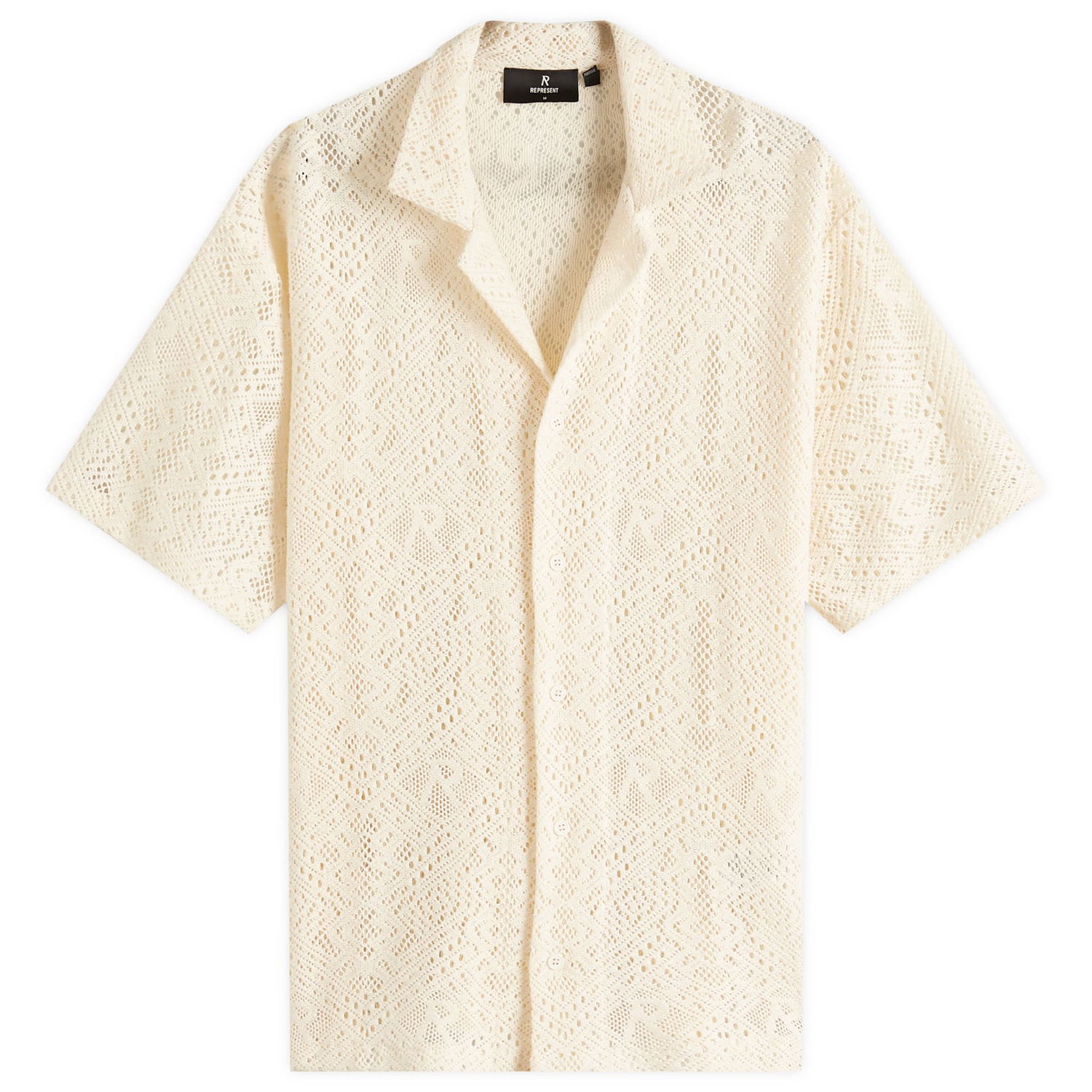 Košeľa Represent Clo Represent Crochet Shirt Biela | MLM3837-26, 1