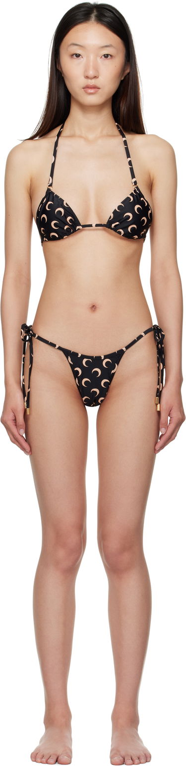 Plavky Marine Serre Marine Serre Jersey Bikini Čierna | WSW011A CJER0003, 0