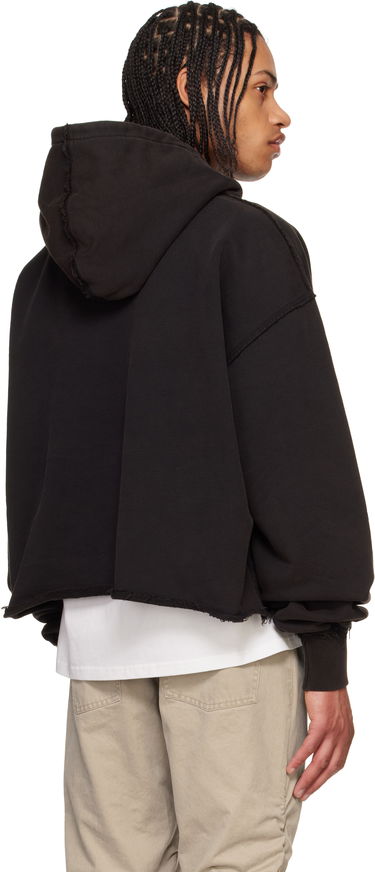 Mikina MISBHV MISBHV 'Enlighted' Cropped Hoodie Čierna | 250M215, 2
