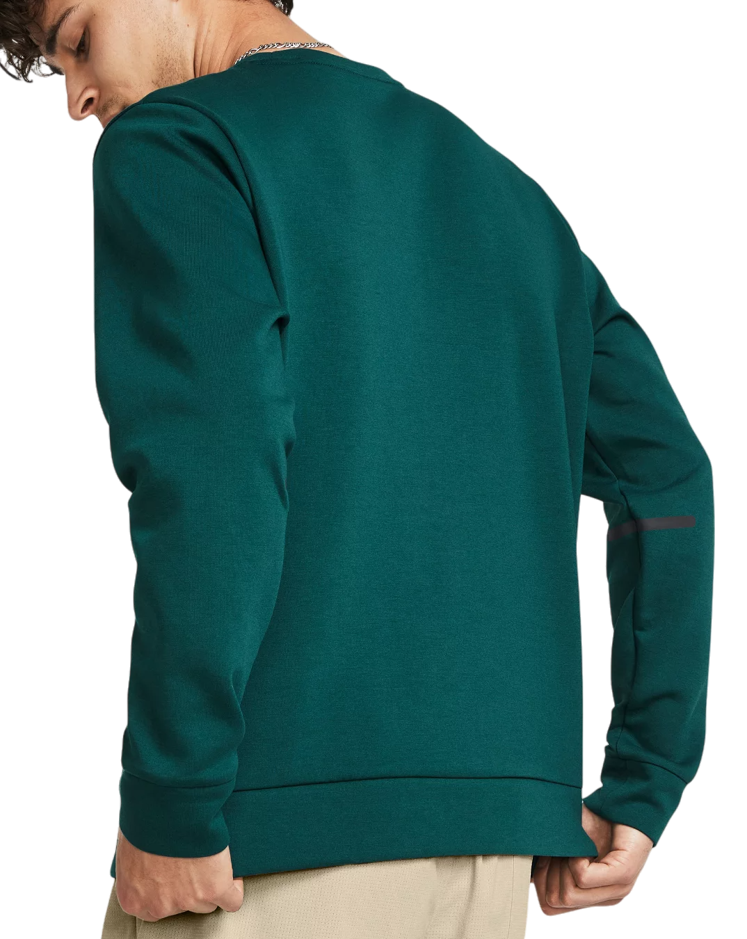 Mikina Under Armour Unstoppable Fleece Crewneck Sweatshirt Zelené | 1381688-449, 1