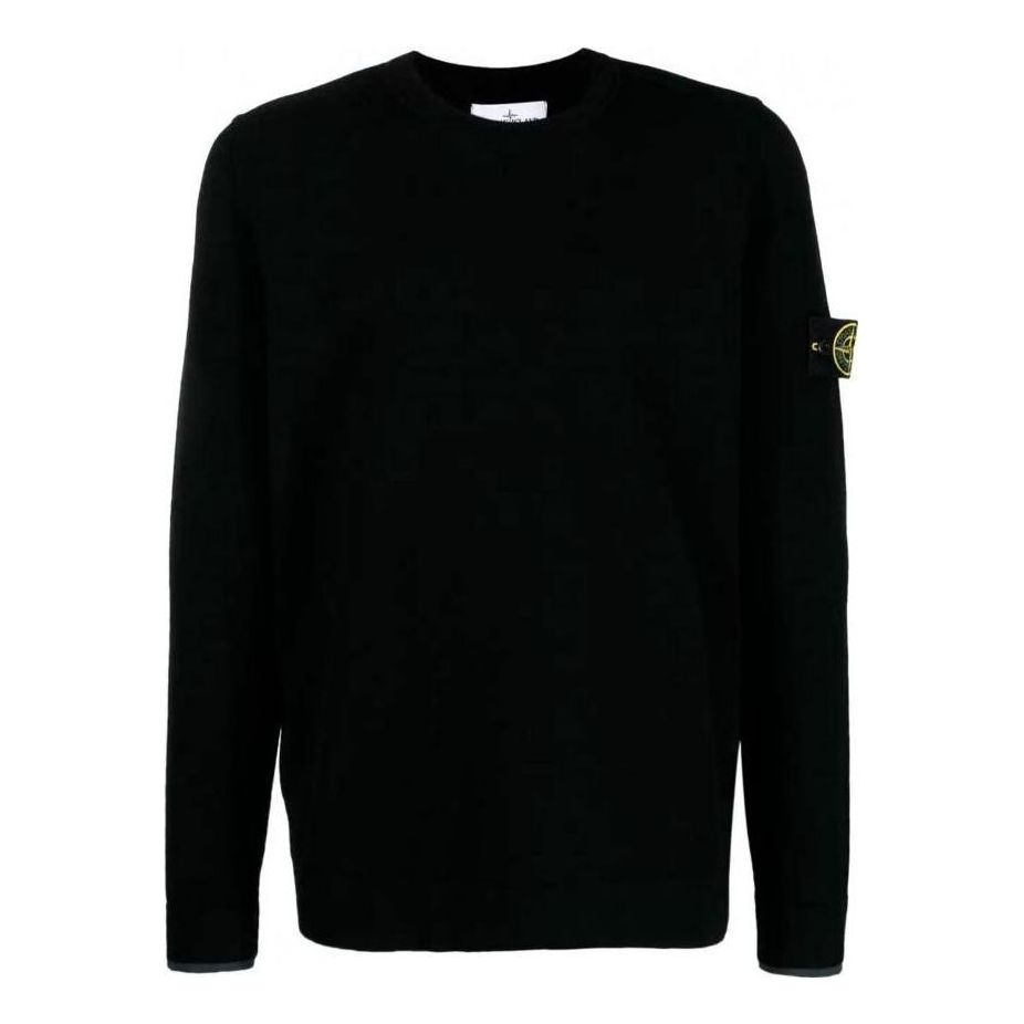 Sveter Stone Island Wool Crewneck Sweater Čierna | 7915526A1-V0029, 0