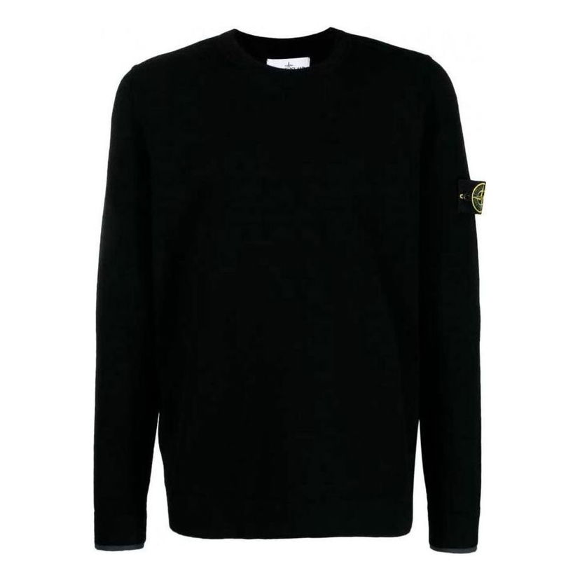 Sveter Stone Island Wool Crewneck Sweater Čierna | 7915526A1-V0029