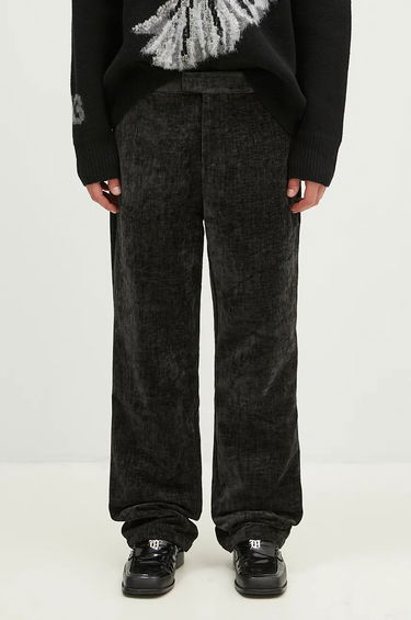 Nohavice DAILY PAPER Zuri Velvet Trousers Čierna | 2421091, 0