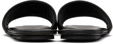 Tenisky a topánky Courrèges 'AC' Leather Slide Sandals Čierna | 124SSD003CR0052, 1