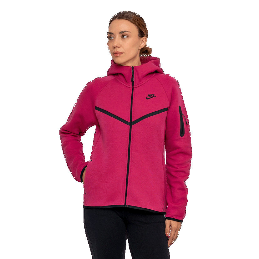 Mikina Nike NSW Tech Fleece Windrunner Full-Zip Hoodie Ružová | HV6747-634