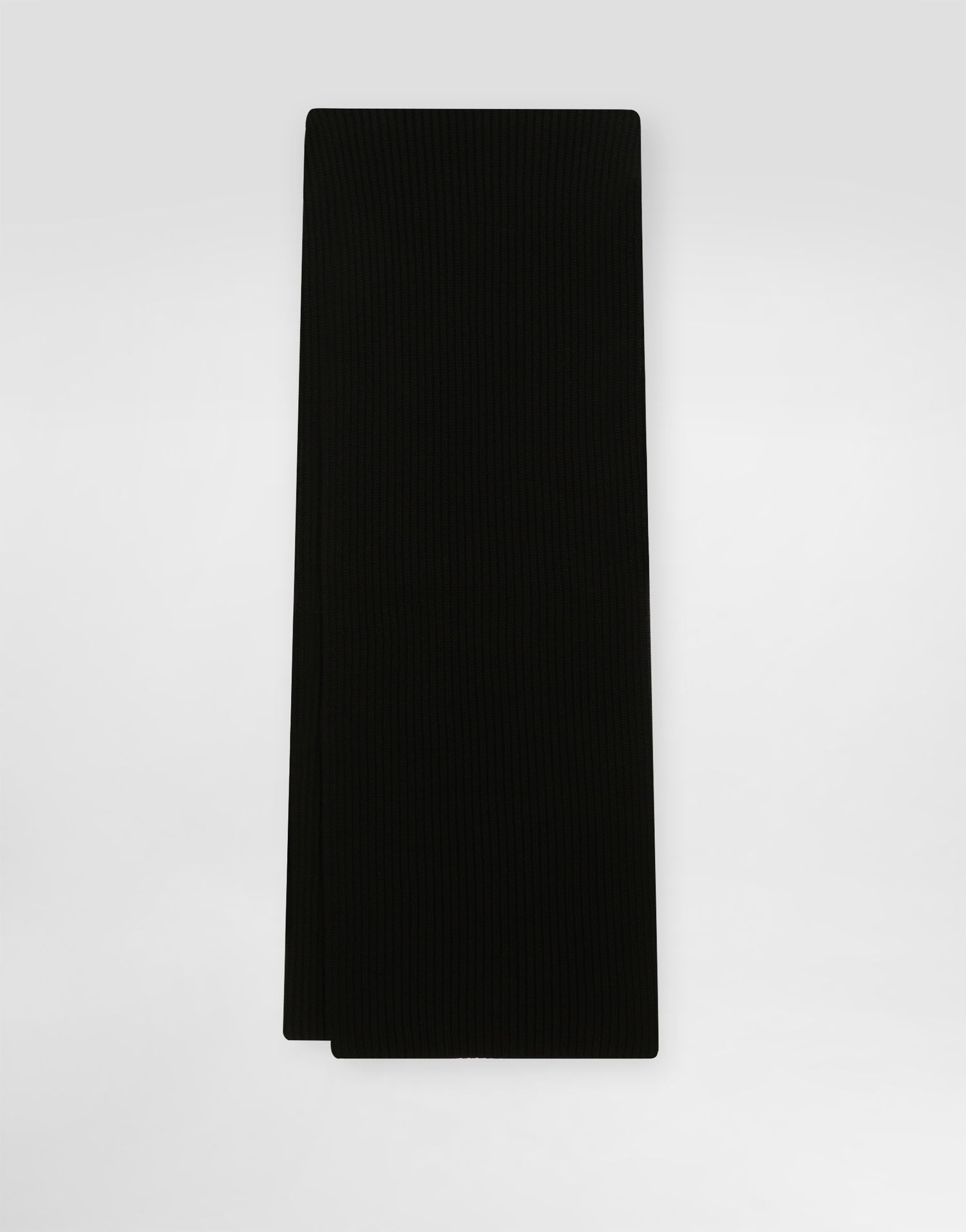 Šál Dolce & Gabbana Dolce & Gabbana Wool and Cashmere Knit Scarf Čierna | FXR19TJGME5N0000, 1