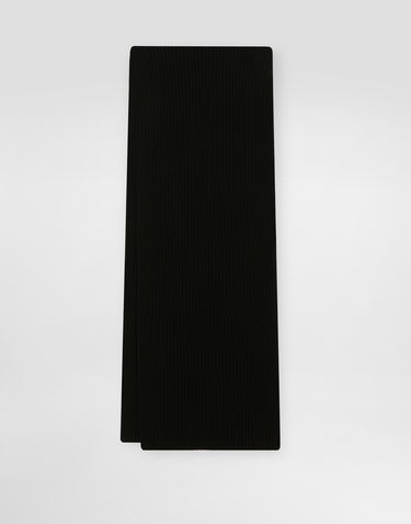 Šál Dolce & Gabbana Dolce & Gabbana Wool and Cashmere Knit Scarf Čierna | FXR19TJGME5N0000, 1