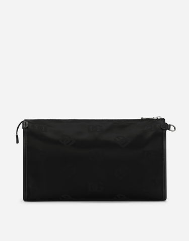 Peňaženka Dolce & Gabbana Nylon Pouch With Logo Čierna | BP3233AG1848B956, 2