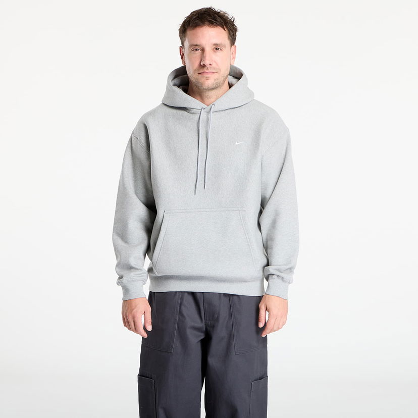 Mikina Nike Solo Swoosh Pullover Hoodie Šedá | HV1082-063