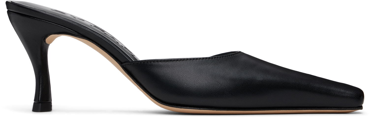 Tenisky a topánky BY FAR Selene Leather Mules Čierna | MWFHC018CL013BK001PL, 0