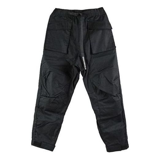 Cargo nohavice Converse Paneled Jogger Pants Čierna | 10020006-A03