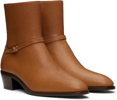 Starostlivosť o obuv Valentino Valentino Garavani Pat Ankle Boots Hnedá | 6Y2S0J27DQX, 3