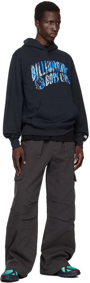 Mikina BILLIONAIRE BOYS CLUB Camo Arch Logo Hoodie Navy | B24231, 3