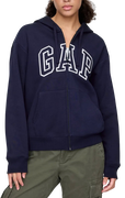 GAP Logo Full-Zip Hoodie