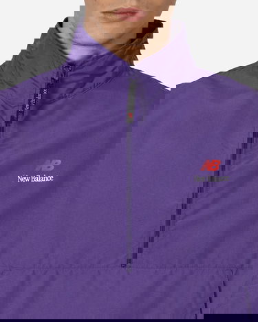 Vetrovka New Balance MADE in USA Quarter Zip Jacket Prism Purple Fialová | MJ31540PRP, 5