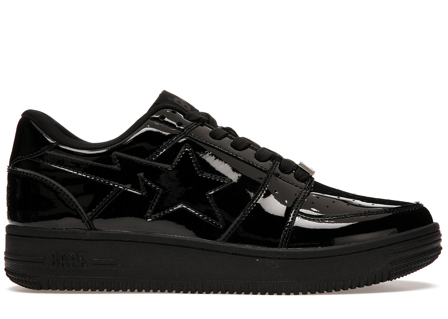 Tenisky a topánky BAPE Bape Sta Low "Patent Black" Čierna | 1G30291010, 0