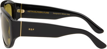 Slnečné okuliare RETROSUPERFUTURE Biscotto Oversized Visor Sunglasses Čierna | 05Z, 2