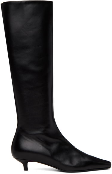 Oblečenie TOTEME TOTEME 'The Slim' Kitten Heel Boots Čierna | 234-WLGSE064-LE0014, 0