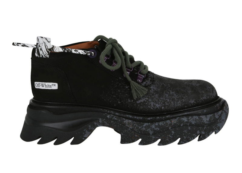 Tenisky a topánky Off-White Rigid Sole Sneaker Black Grey Čierna | IA211R21 LEA00 11009 00037, 0