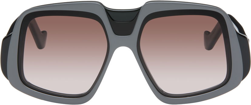 Slnečné okuliare Loewe Anagram Oversized Square Gradient Sunglasses Šedá | LW40194I@0001T 840126866254