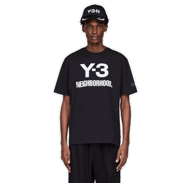 Tričko adidas Originals Y-3 x Neighborhood Logo T-Shirt Čierna | JW6999, 0