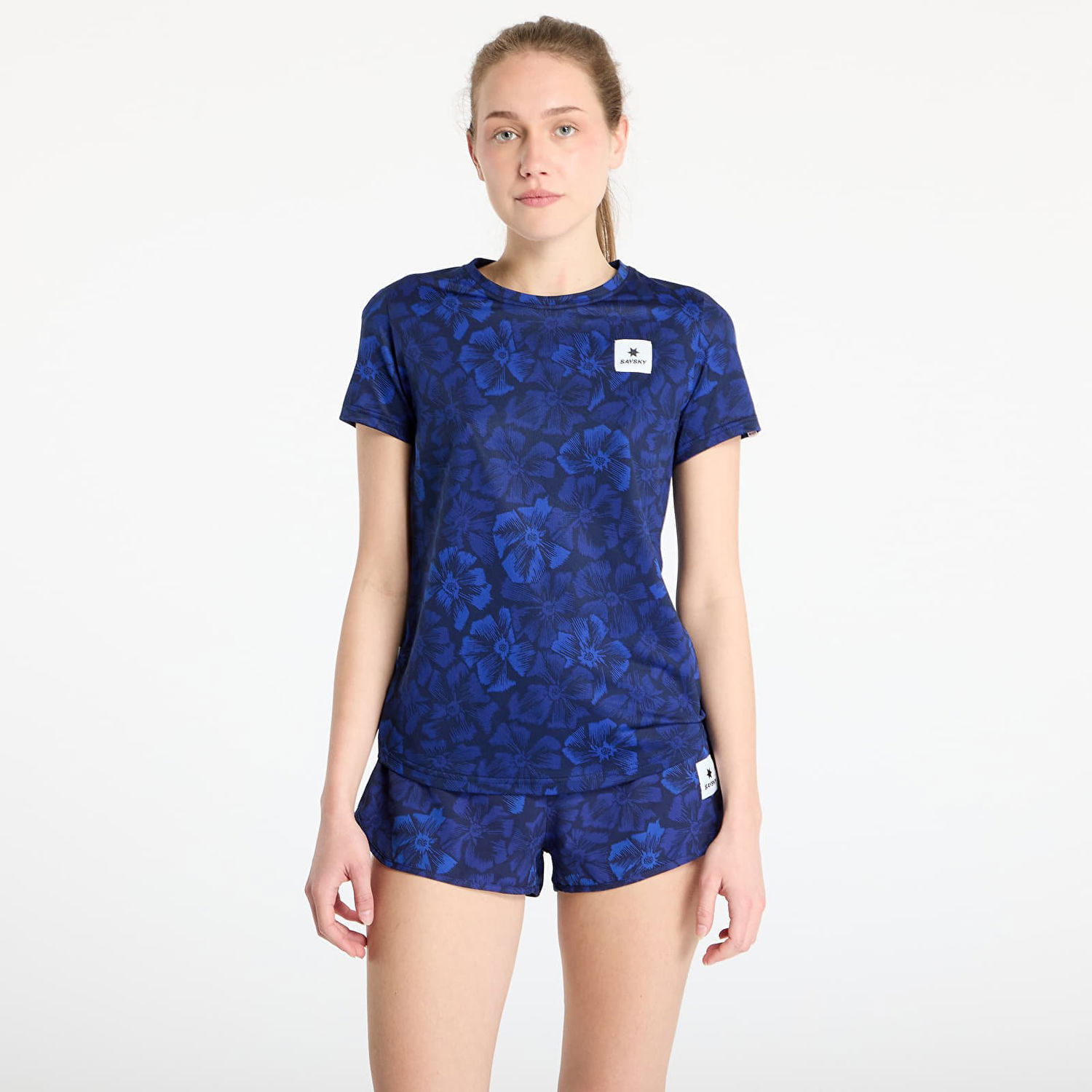 Tričko Saysky SAYSKY Flower Combat T-Shirt Modrá | NWRSS31C1029, 0