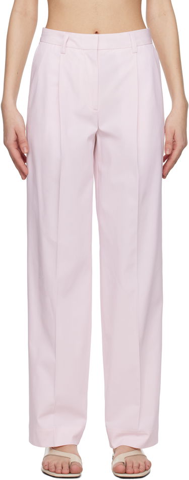 Nohavice TOTEME TOTEME Slanted Pocket Trousers Ružová | 252-WRB0246-FB0379, 0