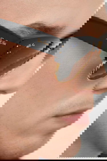 Slnečné okuliare Ray-Ban Half-Rim Sunglasses MEGA CLUBMASTER Čierna | 0RB0316S, 5