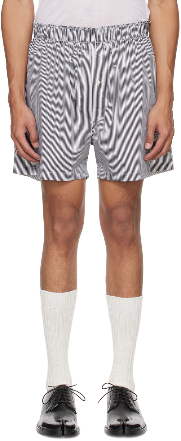 Šortky Maison Margiela Striped Shorts Šedá | S50MU0071 STZ130, 0
