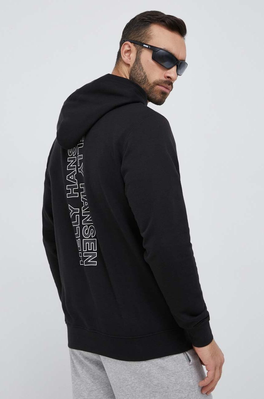 Mikina Helly Hansen Core Graphic Hoodie Čierna | 53924, 0