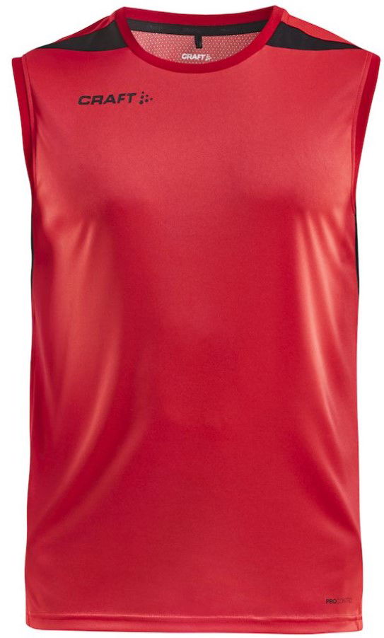Tielko Craft Craft Pro Control Impact SL Sleeveless Shirt Červená | 1908234-430999