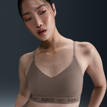 Podprsenka Nike Nike Indy Light-Support Padded Adjustable Sports Bra Hnedá | FD1062-233, 1