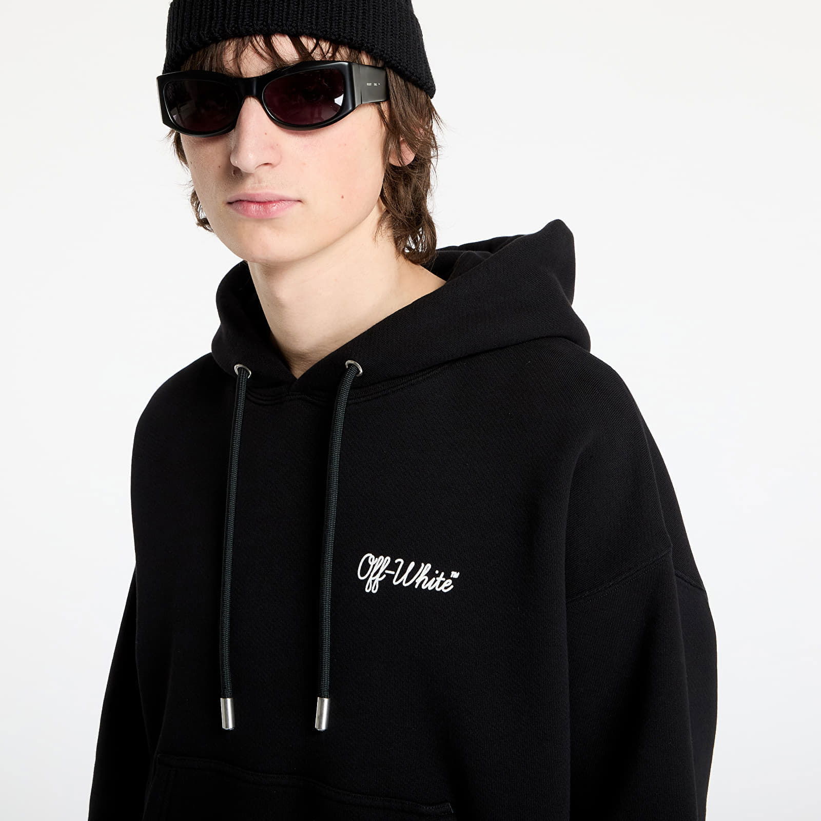 Script Skate Black Hoodie